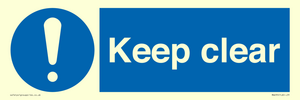 keep clear